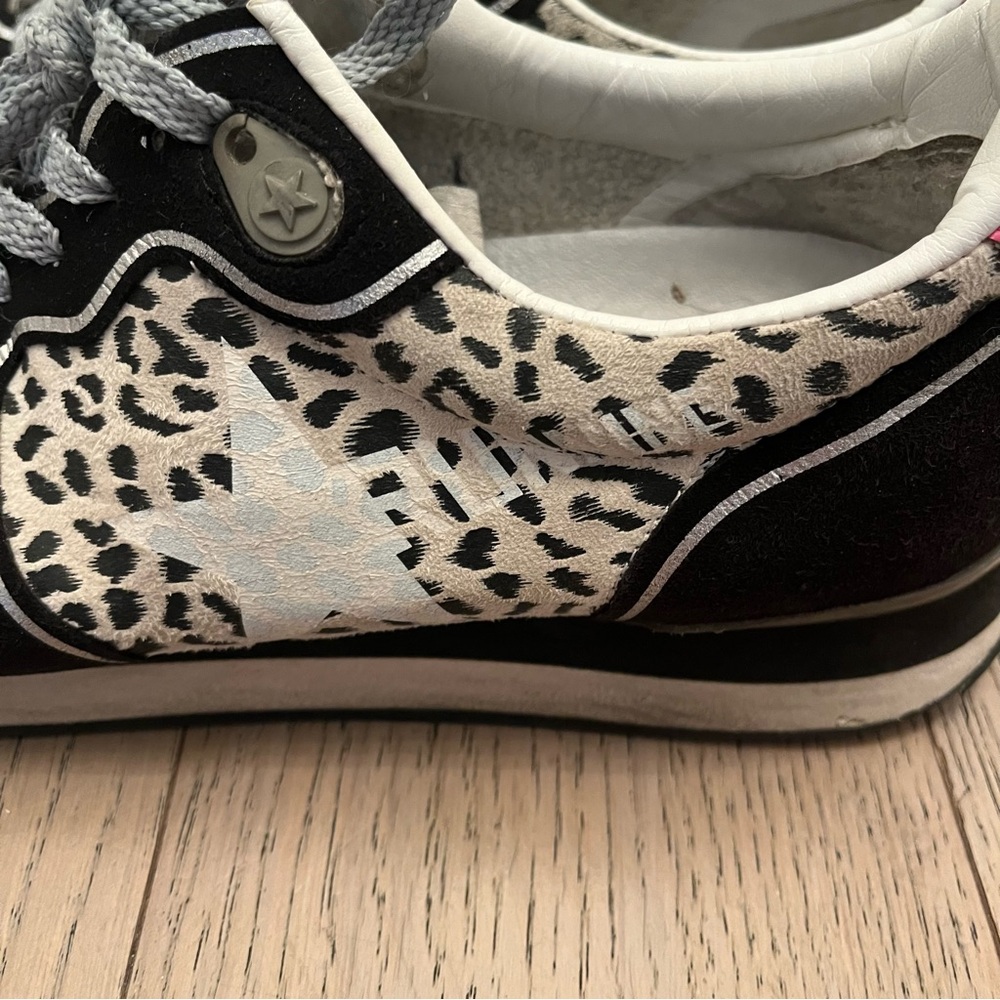 Golden Goose running athletic dept animal print sneakers size 39 - Picture 3 of 10